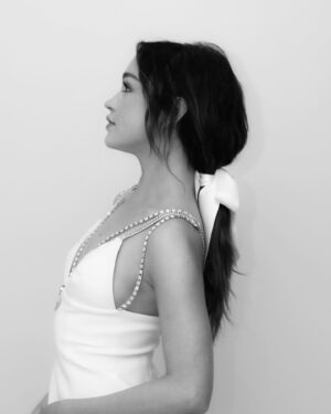 Sadie Stanley Instagram - All dressed up for @cruelsummer premiere 
✨✨✨
Thank you to my team for making me feel so beautiful 🥹🫶🏼 

Styling @highheelprncess 
Wearing @area @louboutinworld @bondeyejewelry @melindamaria_jewelry 
Makeup @jentioseco 
Hair @rena.calhoun
Photographer @chrismontante