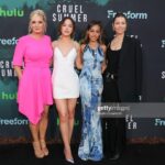 Sadie Stanley Instagram - The MOST amazing night celebrating @cruelsummer season 2. I love these people so so much 💫 Watch on @freeform June 5th, stream next day on @hulu 🫶🏼