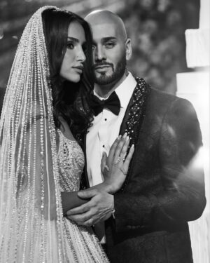 Sahar Golestani Instagram - Happy Birthday @massari ‼️ Our wedding anniversary and your birthday being so close to each other is so special to me 💜 any moment i get to celebrate you I’ll take! 
.
📸 @yasminekateb