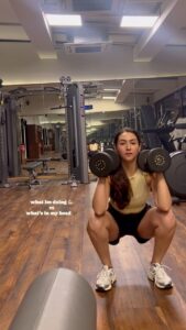 Sahiba Bali Instagram - Alot of weight on the shoulders 🥺