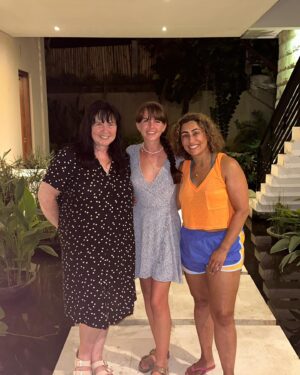 Saira Khan Instagram - I’ve been trying to meet up with @coleen_nolan for bloody months…. So we did it in Bali, as you do! 😂 Just a fleeting visit today, longer next week when we’re both in a Ubud, Bali! Just wish @ruthlangsford was with us today for a proper girly catch up! 

#girlyfriends #girls #lovemyfriends