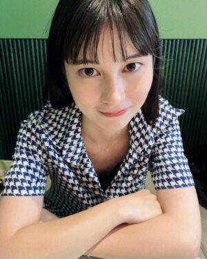 Sakurako Okubo Instagram - コロッケ定食まだかな〜って言ってる時。
#オオカミちゃんには騙されない