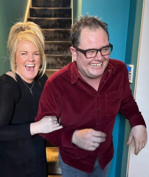 Sally Lindsay Instagram - Happy birthday to this Legend ,let’s never stop laughing 🥰🤣🥰🤣 @chattyman