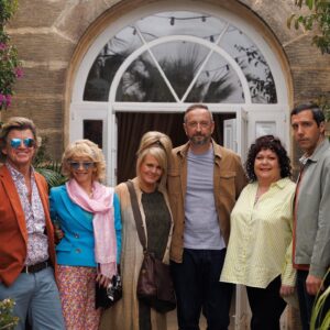 Sally Lindsay Instagram - It wouldn’t be Christmas without The Madame Blanc Mysteries.

We are delighted to share our Christmas special will air on Friday 22nd December at 9pm on @channel5_tv!

As Sainte Victoire prepares for the holidays, Judith and Jeremy invite Jean, Dom, Caron and Gloria to the spooky Hotel Sanguinet for a murder mystery night. What could possibly go wrong?

#TheMadameBlancMysteries #TV #Drama #My5 #Channel5