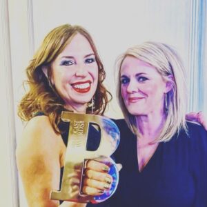 Sally Lindsay Instagram - Very proud of our company @saffroncherrytv .We won the coveted @broadcastnow_mbi award for #theworldaccordingtograndpa 
Congratulations to the whole team.
Especially our amazing writer #chrisheath and the one and only #donwarrington