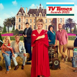 Sally Lindsay Instagram - Bonjour from Sainte Victoire! As we continue filming season 3 of The Madame Blanc Mysteries (with our co-producers @clapperboard_st), we are delighted to share the news that we have been nominated for  Best Returning Drama in the 2023 TV Times Awards! 

We are honoured to be in the same category with such incredible shows, including All Creatures Great and Small, Death in Paradise and Happy Valley.

There is a huge family behind the scenes at Madame Blanc and we’re all delighted that audiences are joining us on this journey!

Click the link in the @saffron_cherry bio to cast your vote 👆
