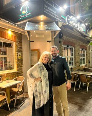 Sally Lindsay Instagram - We were so fortunate to have the beautiful @sallylindsay73 and her lovely family in Cacio e Pepe again last night!✨ Thank you so much for your support always, we already can’t wait to see you all again! 

#cacioepepe #italianrestaurant #sidcup #golocal #localbusiness #sallylindsay #grateful #fortunate #food #familytime #restaurant #supportlocal #special #qualitytime