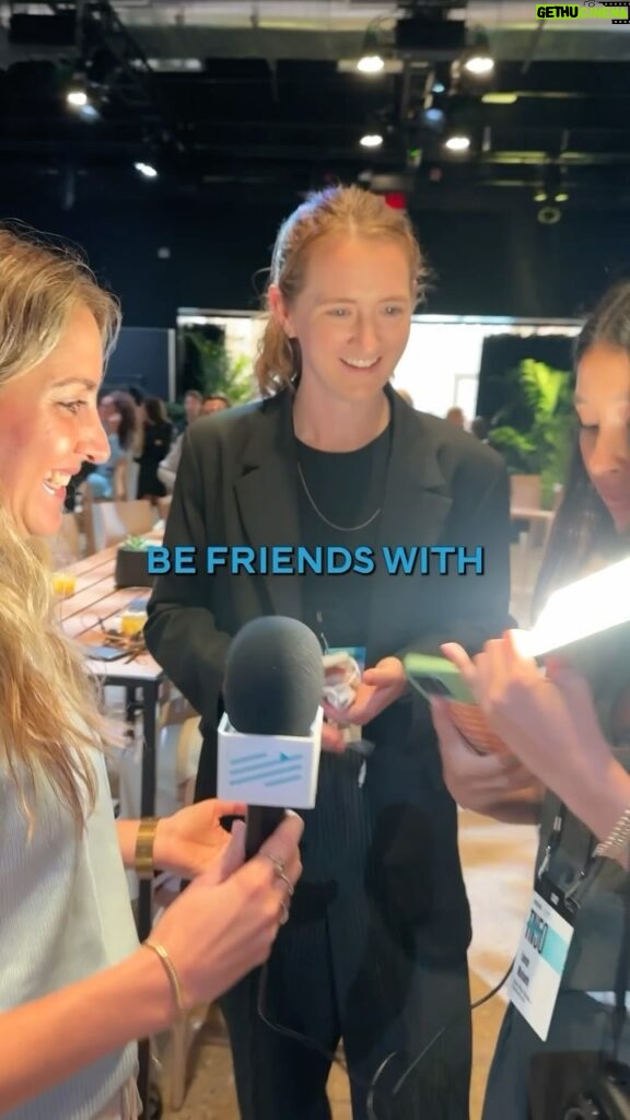 Sam Mewis Instagram - Amazing event this week in NYC with @deepbluesportsent @axios at the Business of Women’s Sports Summit. Huge thanks to @lauracorrenti for the invite and opportunity to speak about @womensgamemib and… Taylor Swift.