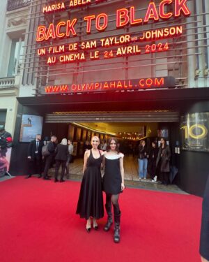 Sam Taylor-Johnson Instagram - Merci Paris 🥰🇫🇷 The premiere of Back to Black tonight 🥐🙌🏼❤️