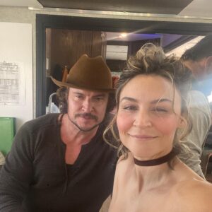 Samaire Armstrong Instagram - It was as beautiful and exciting as when I did my very first job decades ago. 

Everything felt new. 

Everyone is so thrilled to be there working together in the harsh but FREE conditions. 

This is not just an experience on a movie set, it is the culmination of momentum that occurs when free thinking, free speaking individuals who value their and YOUR freedoms stand up to what isn’t working or just, and create their own path. 

Truly grateful @bonfirelegend & @ginajcarano @realdailywire to be a part of this movement towards sanity & freedom.