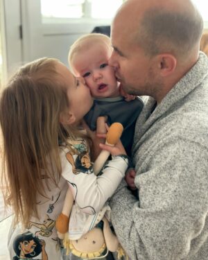 Samantha Droke Instagram - What a winter we’ve had. ❄️ 

• Silas and Hazels first snow.
• Princess dress up and dance parties 
• LOTS of football and board games 
• Snuggles and rollercoaster rides 
• and so much growth 😢

So so grateful for my people. 🥰❤️

#winterbreak #cameraroll #snowdays #family