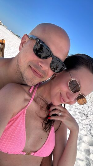 Samantha Droke Instagram - 5 days of just us. 💛 grateful for this trip, but so ready to hold my babies! 

#6yearanniversary #soulmates #love #rosemarybeachflorida #thepearlhotel #marriedlife #marriage #refreshed❤️