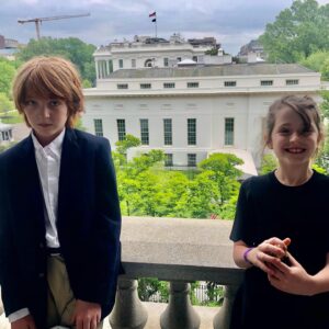 Samantha Power Instagram - A special day at @whitehouse for Declan and Rian (and their parents!) So grateful to @evanmryan and the whole @potus team for their care. And of course huge thanks to the incomparable @vp for swearing me in as @usaid administrator and being so kind to my family.