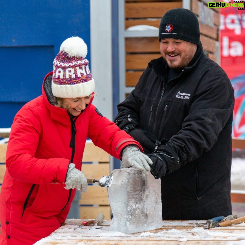 Samantha Brown Instagram - I know everyone’s got summer travel on their mind but there’s no harm putting Quebec Winter Carnival on your travel radar! So many places go quiet during the winter months but not Quebec City. It turns into a snowy wonderland! Tune in today, Friday, on @createtvchannel at 10:30 AM ET and again at 5:30 PM ET to see why Québec City, Canada is a Place to Love. Check the "how to watch" link in bio for information on showing in your location and set your DVR so you don't miss a thing! #samanthabrown #placestolove #quebeccite @quebeccite