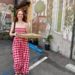 Samantha Cormier Instagram – pizza date night in @loft 🍕🥖🍷🧺