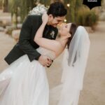 Samantha Hanratty Instagram – The day of her dreams ✨ Yellowjackets star Samantha Hanratty is MARRIED! Samantha and *now husband* Christian DeAnda went on a hike on their first date, Samantha says in that moment she knew they were “in it for the long haul”. Now they are taking their first steps as husband and wife, just three years later. 🤍  Head to the link in bio to get the exclusive first look at photos and details from the couples’ stunning day. 🙌

Ceremony and Reception Venue: @terramiapr
Photographer: @michellerollerphoto
Videographer: @loveinfocusfilms
Coordinator: @blushandtwinedesigns 
Event Designer: Ellen Hanratty
Florist: Diane Lannon
Officiant: Christopher Senderling
Wedding Dress: @chicnostalgia via @epiphanyboutique_slo 
Bridal Shoes: @Aldo
Groom’s Suit: @menswearhouse
Engagement Ring: @jamesallenrings
Wedding Rings: @jamesallenrings and @jaredthegalleriaofjewelry
Hair: @tigerlilysalon // @conscious_kate
Makeup: @marykula_mua
Invitations: @TheKnot and @paperlesspost
Catering: @ribline
Cake: @crushcakescafe
Desserts: @monikasmacarons, @sweetpeabakery, @crumblcookies, @nowheychocolate; 
Music: @caliwestdjs1
Entertainment: @tj_booth, @bumble
Bridesmaids Dresses: @birdygrey
Custom Cake Cutter/Server & Champagne Glasses: @elenahonch.wed
Rehearsal Dinner Venue: @Patinapaso // @CalCoastBeer
Beer: @FirestoneWalker Wine: @Sextantwines