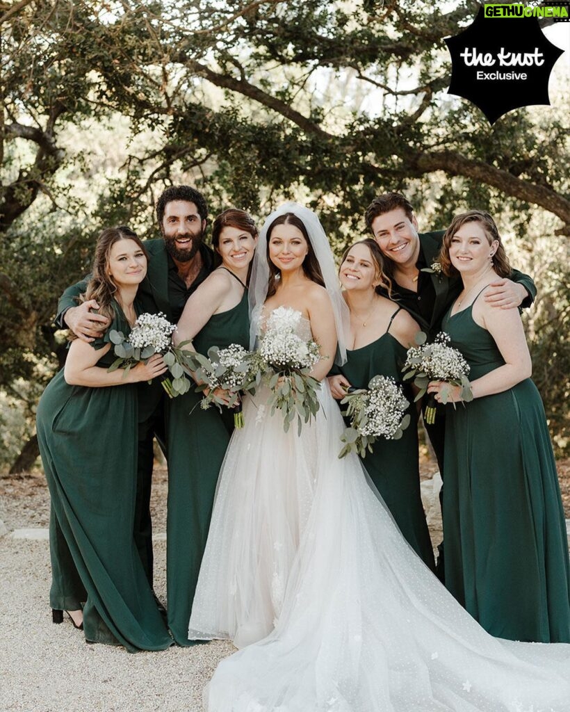 Samantha Hanratty Instagram - The day of her dreams ✨ Yellowjackets star Samantha Hanratty is MARRIED! Samantha and *now husband* Christian DeAnda went on a hike on their first date, Samantha says in that moment she knew they were "in it for the long haul". Now they are taking their first steps as husband and wife, just three years later. 🤍 Head to the link in bio to get the exclusive first look at photos and details from the couples' stunning day. 🙌 Ceremony and Reception Venue: @terramiapr Photographer: @michellerollerphoto Videographer: @loveinfocusfilms Coordinator: @blushandtwinedesigns Event Designer: Ellen Hanratty Florist: Diane Lannon Officiant: Christopher Senderling Wedding Dress: @chicnostalgia via @epiphanyboutique_slo Bridal Shoes: @Aldo Groom's Suit: @menswearhouse Engagement Ring: @jamesallenrings Wedding Rings: @jamesallenrings and @jaredthegalleriaofjewelry Hair: @tigerlilysalon // @conscious_kate Makeup: @marykula_mua Invitations: @TheKnot and @paperlesspost Catering: @ribline Cake: @crushcakescafe Desserts: @monikasmacarons, @sweetpeabakery, @crumblcookies, @nowheychocolate; Music: @caliwestdjs1 Entertainment: @tj_booth, @bumble Bridesmaids Dresses: @birdygrey Custom Cake Cutter/Server & Champagne Glasses: @elenahonch.wed Rehearsal Dinner Venue: @Patinapaso // @CalCoastBeer Beer: @FirestoneWalker Wine: @Sextantwines