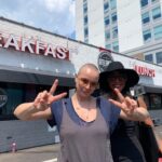 Samantha Morton Instagram - The best food The best vibes The best company ❤️❤️🦋🦋❤️❤️ @marty_cofie_pt_and_artist @harry.holm @_atlantabreakfastclub