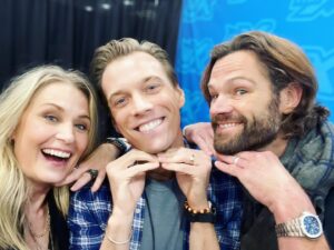 Samantha Smith Instagram - #tbt “blended” family reunion 👀♥️

@mrjakeabel @jaredpadalecki