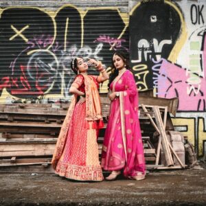 Sambhabana Mohanty Instagram - Damini & Radha Rani ❤️💖

PC : @siddheshpawarphotogrphy 

#sambhabanamohanty #neeharikaroy 
#radhamohan