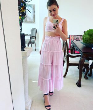 Sami Gayle Instagram - On Fridays, we wear pink, too. 🌸

Sincerely,
Sami