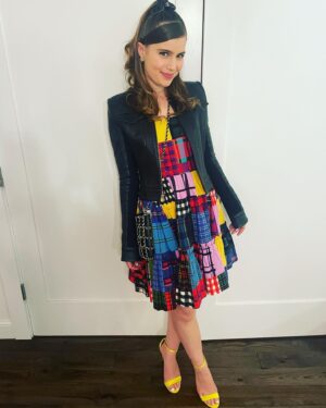 Sami Gayle Instagram - About last night… @bookclubmovie 📚 @tavernonthegreen 🌳

💇‍♀️: @incraigible_hair 
👗: @oscardelarenta 
👛: @chanelofficial 
👠: @barneysny