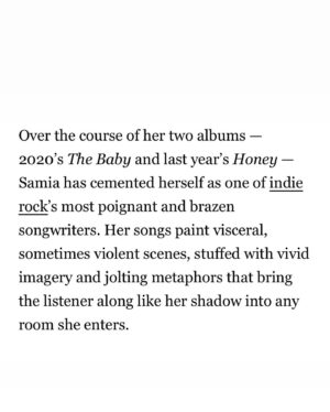 Samia Finnerty Instagram - ❤️❤️ @leahluser thank you ❤️
@rollingstone