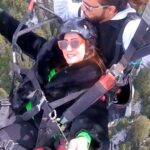 Sampurna Lahiri Instagram - 🪂🌲🏔❄️ . #parachute #paragliding #mountains #nature #trees #snow #sport #explore #experience #fun #sky #life #love