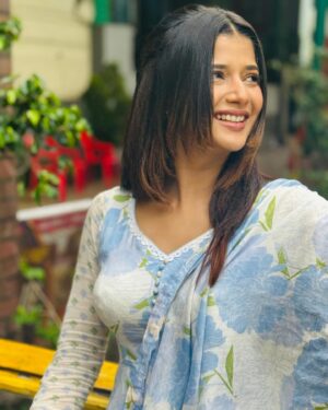Samridhi Shukla Instagram - Yeh good-mood baarish ki saazish hai 🩵