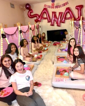 Sanai Victoria Instagram - Thank you to everyone who attended
my birthday sleepover. Your positivity and your presence made me feel so special! I had an amazing time! Love you! 🥰❤️💖💕🎉🎊🎁🎈
.
.

#eliteteepees #birthday #birthdaygirl #birthdaysleepover #birthdayparty #capricorn #capricornsrock #jan15 #friends #squad #love #positivity #sendingloveandlight #gratefulthankfulblessed #teepeeparty #teenagegirls #13yearsold #instadaily  #photooftheday #sanaivictoria 🎉🎁🎈⛺️🥰❤️💕💋 SWIPE👈🏽