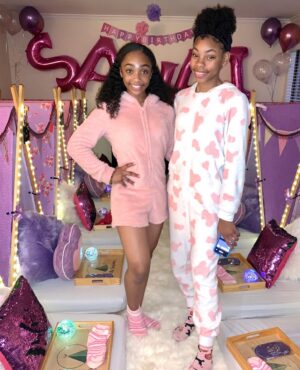Sanai Victoria Instagram - Thank you to everyone who attended
my birthday sleepover. Your positivity and your presence made me feel so special! I had an amazing time! Love you! 🥰❤️💖💕🎉🎊🎁🎈
.
.

#eliteteepees #birthday #birthdaygirl #birthdaysleepover #birthdayparty #capricorn #capricornsrock #jan15 #friends #squad #love #positivity #sendingloveandlight #gratefulthankfulblessed #teepeeparty #teenagegirls #13yearsold #instadaily  #photooftheday #sanaivictoria 🎉🎁🎈⛺️🥰❤️💕💋 SWIPE👈🏽