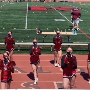 Sanai Victoria Instagram - ❤️🖤 Victory let’s take it, roll it, and shake it! Good job everyone 35-0 🎉🏈🔱
.
.
.
A few are missing but love you all! ❤️😘
.
.
#songleading #songleader #football #sharpeningskills #1sttime #victory #gametime #cheer #sidelinecheer #squad #explore #pepsquad #allidoiswinwinwin #explorepage #greatful #blessed #sanaivictoria 🏈❤️😜
Swipe 👈🏾