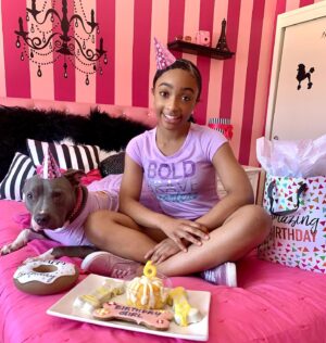 Sanai Victoria Instagram - Please help me wish “Sasha Giselle Fierce” a happy 6th birthday! 🐶 🐾 🎉🥳🥳🥳
.
.
#happybirthday #sashafierce #birthdaygirl #pitbullsofinstagram #pitbulllove #dogsofinstagram #pitbulladvocate #bulliesofinstagram #mygirl #bestfriend #instadaily #explorepage #explore #picoftheday #sendinglove #sanaivictoria 🥳🥳🥳🥳🎉🎉🎉🎉