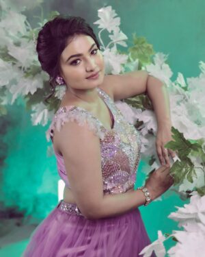 Sandra Babu Instagram - ✨

📸@jithuthampifm 
Styling @brides_of_deepthi
Costume @taavisha_by_geethu