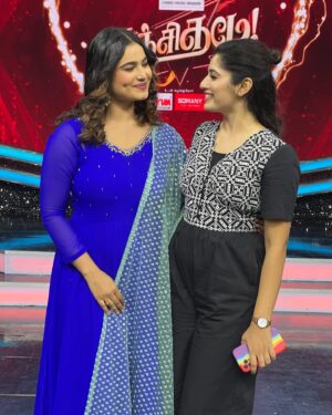Sandra Babu Instagram - ✨Ranjithame season3✨ @shambhavy_gurumoorthy_official @nandanloganathan @vr_vickyroshan  #priyamanathozhionsuntv #ilakkiyaserial