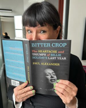 Sandra Cisneros Instagram - Happy Birthday, Billie Holiday! You are immortal. 
Rereading BITTER CROP by Paul Alexander.