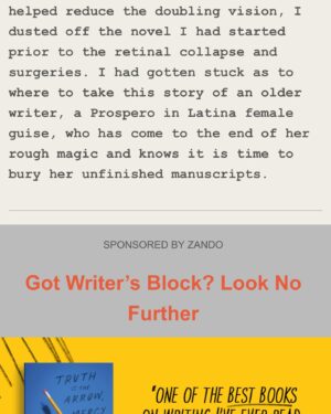 Sandra Cisneros Instagram - Love this piece from @writerjalvarez via @literaryhub in which she talks about losing her sight but not her vision ❤️ Gracias, Julia, for your words!