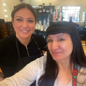 Sandra Cisneros Instagram - Hair by the lovely Raquel Mendoza, owner of @misalonsb in Santa Barbara. Yay, Latina business owners!