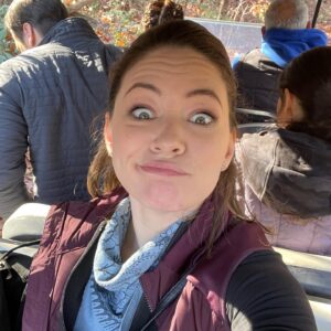 Sandra Mae Frank Instagram - I hope everyone had terrific & safe holidays entering the new year of #2023!

We’re BACK tonight on #NBC at 10/9c, next day on #PeacockTV 💙👩🏻‍⚕️

Tonight’s episode is an exciting one… I had a blast doing this episode with those incredibly awesome cast/crew of #NewAmsterdam… 3 more episodes until #TheEnd 🥲

#DamFam #DrWilder 

[images description]
6 people sitting in a golf cart, in their hiking outfit look (mainly in colors of maroon, black, and blue) all looking at the camera smiling. The next several images of Sandra with Conner (Dr. Wilder & Ben) goofing around on a golf cart looking at the camera.