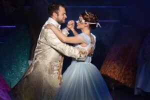 Sandra Mae Frank Instagram - Happy Closing to my #CinderFam!

It’s been quite a carriage ride of adventure, excitement, and romance with the brilliantly talented cast and crew of Cinderella! 

Whenever you think something is impossible, just think “Cinderella” (ASL - wand-magic), and believe in yourself. 

#Cinderella #CinderGiving #Musical #ItsNotTheEnd😉 

*Major shoutout to the lovely Emily Catalfamo for stepping in as #Ella during the closing week of Cinderella! 💙 

📷 @suzannecordeiro 

[image description, see Alt Text in each post]