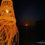 Sandra Díaz Arcas Instagram - Cala Portixol 🤍 La luna llena saliendo del mar de la última foto fue espectacular 🌝