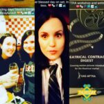 Sandra Rosko Instagram - Blessed and busy week on set, writing with @sandramiska, and making sure all bases are covered with @sagaftra! #staytuned! ❤🎭🎬💻🌈🌠