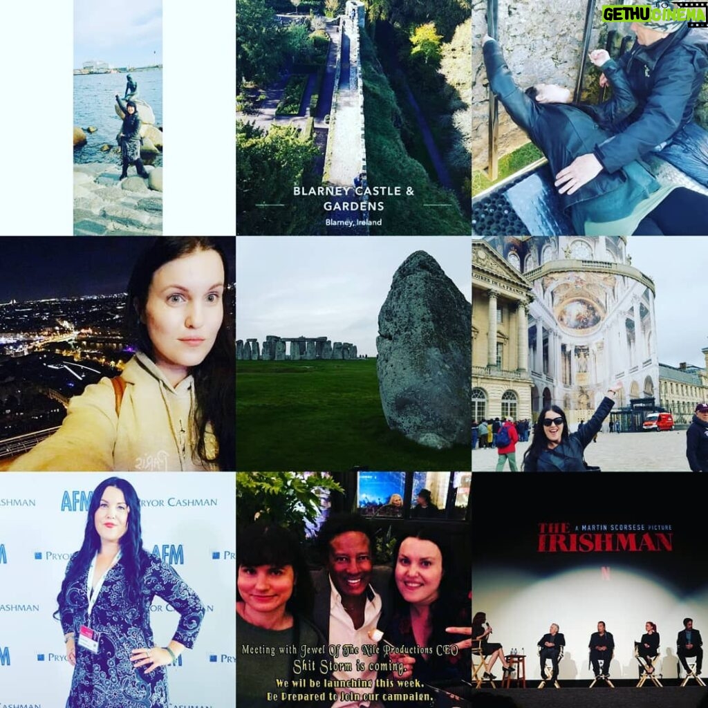 Sandra Rosko Instagram - Ummm... Where to begin... Sooo I kissed #theblarneystone ... & went to #stonehenge ... & the #eiffeltower ... & #versaillespalace ... & #copenhagen ... & sooo many more amazing places that I'll have to post pictures of in my next post... & I made it home just in time for @americanfilmmarket, where we sold #devilsheistmovie... & I just attended a screening of @theirishmanfilm with a Q&A with @robertdenirodaily @alpacino_movies @annapaquinlovers and @rayromanobaronefans right after... & #shitstormmovie is just about ready to launch the best campaign ever... So #staytuned! #bestbirthdayever #onelove ❤🎭🎬🌈🌠