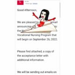 Sandra Rosko Instagram – Just read my acceptance letter into that accelerated LVN program… Some #goodnews for the day! I hope your days are surprisingly good too! 😉😘 #onelove