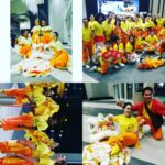 Sandra Rosko Instagram - Bringing in the #lunarnewyear #dog #chinesenewyear with @wen8981 #shaolintemplemartialartsacademy like... ❤🎭👹🦁🌈🌠