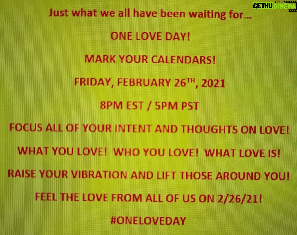 Sandra Rosko Instagram - Yaaay! 🎉 See you there! 🥰 #onelove 🌈 #oneloveday ❤ #positivevibes