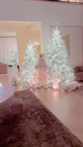 Sanela Diana Jenkins Instagram - hey santa 🧑‍🎄 we are ready for you 😊🌲🌲🌲🌲🌲🎊🎊🎊🎊🌲 🌲🌲🌲🌲