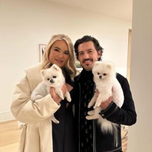 Sanela Diana Jenkins Instagram - My sweet mama my loving man and my adorable fur babies 💝