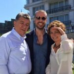 Sanem Çelik Instagram - Tarık abim ile setteydik, Bahadır'cığım da ziyaret etti bizi o gün 🤗