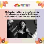 Sangeeta Krishnasamy Instagram – Thank you @varnammalaysia & @sinardailymy ❤️